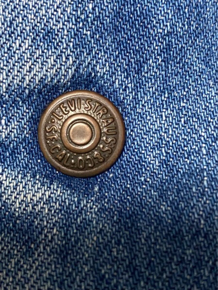 Levi's USA製70-80sビンテージ デニムトラッカージャケット70605裏ボアスナップボタン Gジャン ジージャン リーバイス サイズ42_画像8