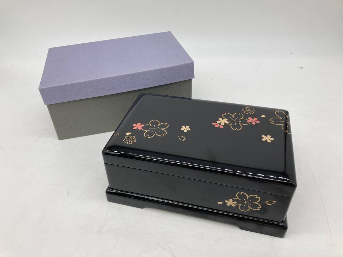  Kyoto 6* Aizu краска музыкальная шкатулка [ Sakura .]jue Reebok s аксессуары inserting бардачок . с коробкой 