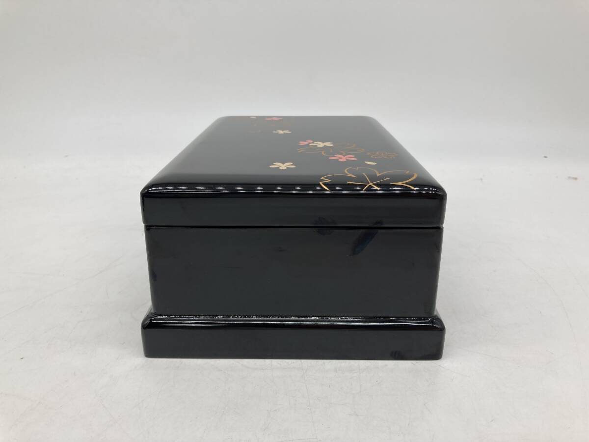  Kyoto 6* Aizu краска музыкальная шкатулка [ Sakura .]jue Reebok s аксессуары inserting бардачок . с коробкой 