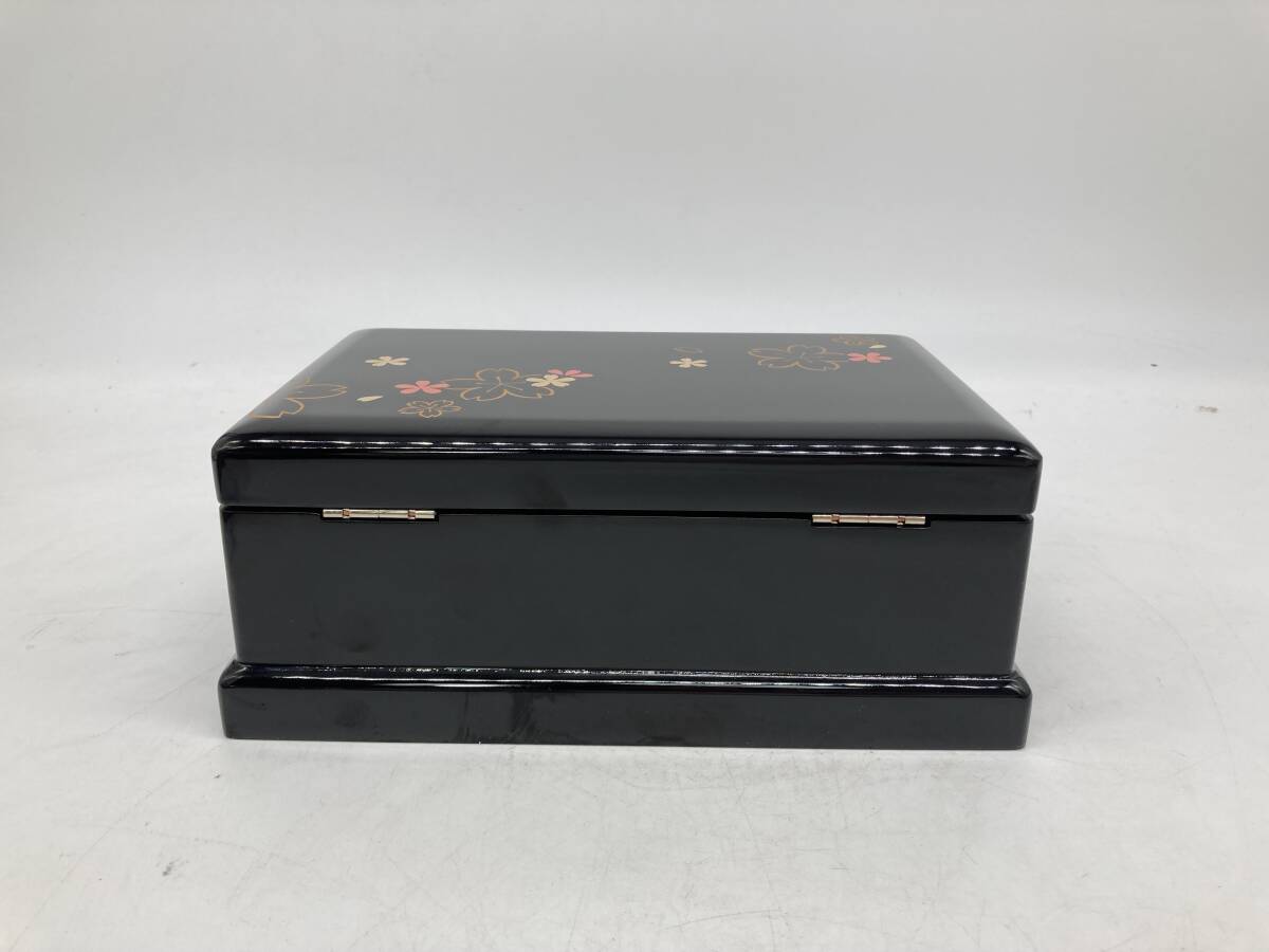  Kyoto 6* Aizu краска музыкальная шкатулка [ Sakura .]jue Reebok s аксессуары inserting бардачок . с коробкой 