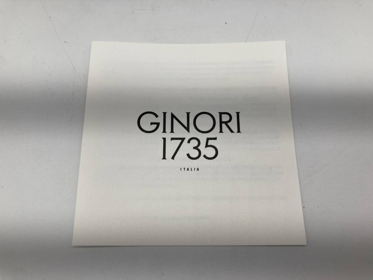 京都8★ Richard Ginori リチャードジノリ ベッキオホワイト 直径：約19㎝ ディッシュラウンド 皿 箱付き 栞 _画像10