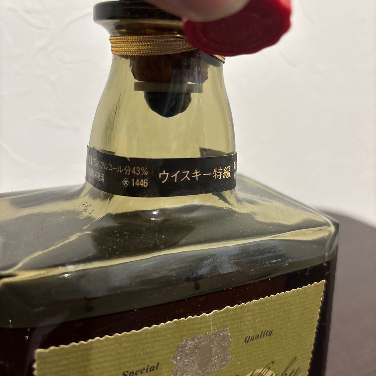 特級 サントリーローヤル「60表記ラベル」 SUNTORY ROYAL 60 古酒 WHISKY ウイスキー　720ml_画像3