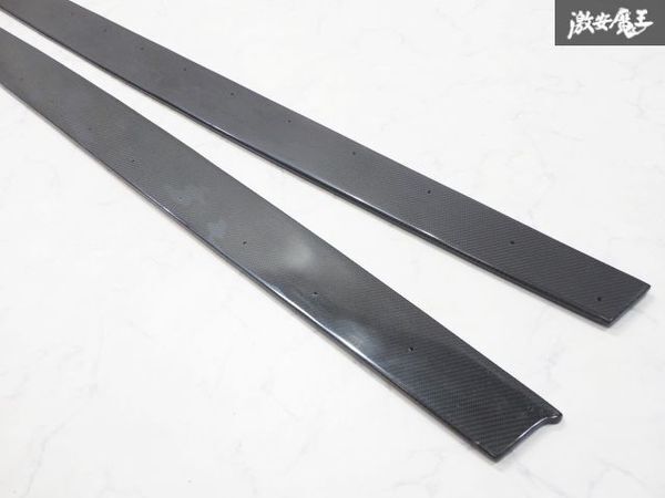 ★未使用品 新品★ 社外 BMW F32 4シリーズ 435i/440i Mスポーツ カーボン製 サイドスポイラー サイドステップ サイドフラップ 左右セット_画像9