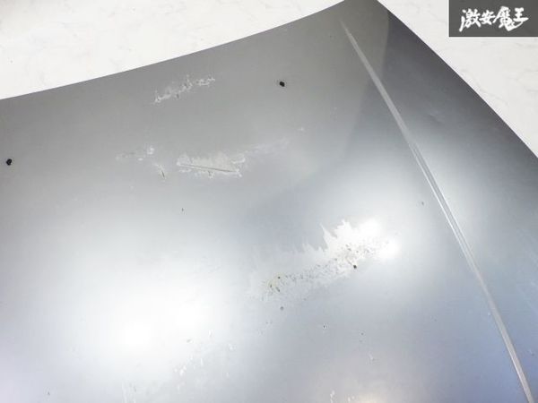 日産 純正 S15 シルビア スペックR SR20DET ターボ 6速/6MT ノーマル ボンネット エンジンフード フード パネル シルバー系 即納_画像5