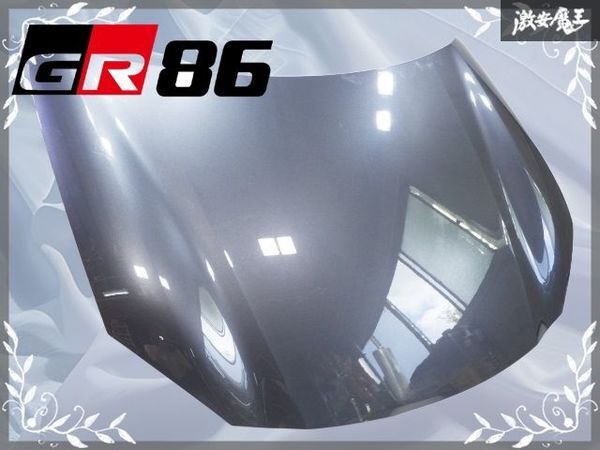 トヨタ 純正 ZN8 GR86/ZD8 BRZ ボンネット エンジンフード フード パネル カラーP8Y マグネタイトグレーメタリック アルミ製_画像1