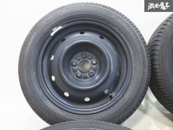 ★美品★●トヨタ 純正 ZN8 GR86 RC スチール ホイール 16インチ 6.5J +48 5穴 PCD100 ヨコハマ 205/55R16 4本セット ZD8 BRZ ZN6 ZC6_画像4