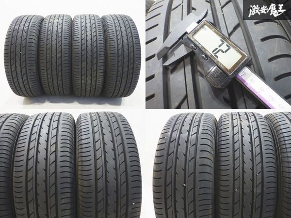 ★美品★●トヨタ 純正 ZN8 GR86 RC スチール ホイール 16インチ 6.5J +48 5穴 PCD100 ヨコハマ 205/55R16 4本セット ZD8 BRZ ZN6 ZC6_画像9