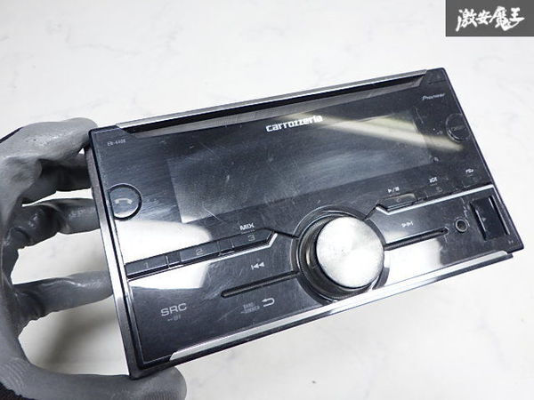 ★保証付 動作OK★ carrozzeria カロッツェリア FH-4400 CD USB Bluetooth チューナー プレイヤー デッキ オーディオ 即納_画像3