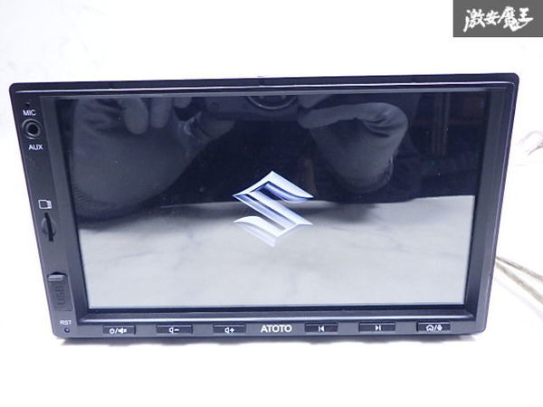 * с гарантией *ATOTO F7G2A7SE 7 дюймовый Carplay Android Android navi аудио дисплей аудио работа проверка OK 2DIN немедленная уплата 