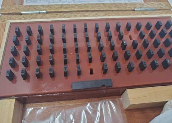 TRUSCO(トラスコ) ホルダー式精密刻印 2mm SHK-20_画像6