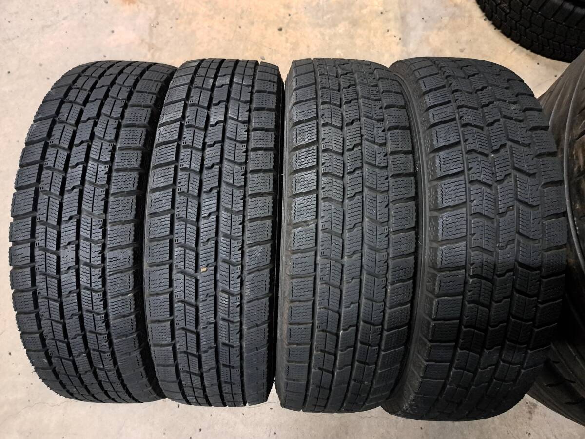 【ほぼ新品/超バリ溝/8.2mm/美品】 BADX D.O.S 　15×4.5J +45　4H100　ハブ径73mm　グッドイヤー ICENAVI 7　165/60R15 ハスラー等に！_画像7