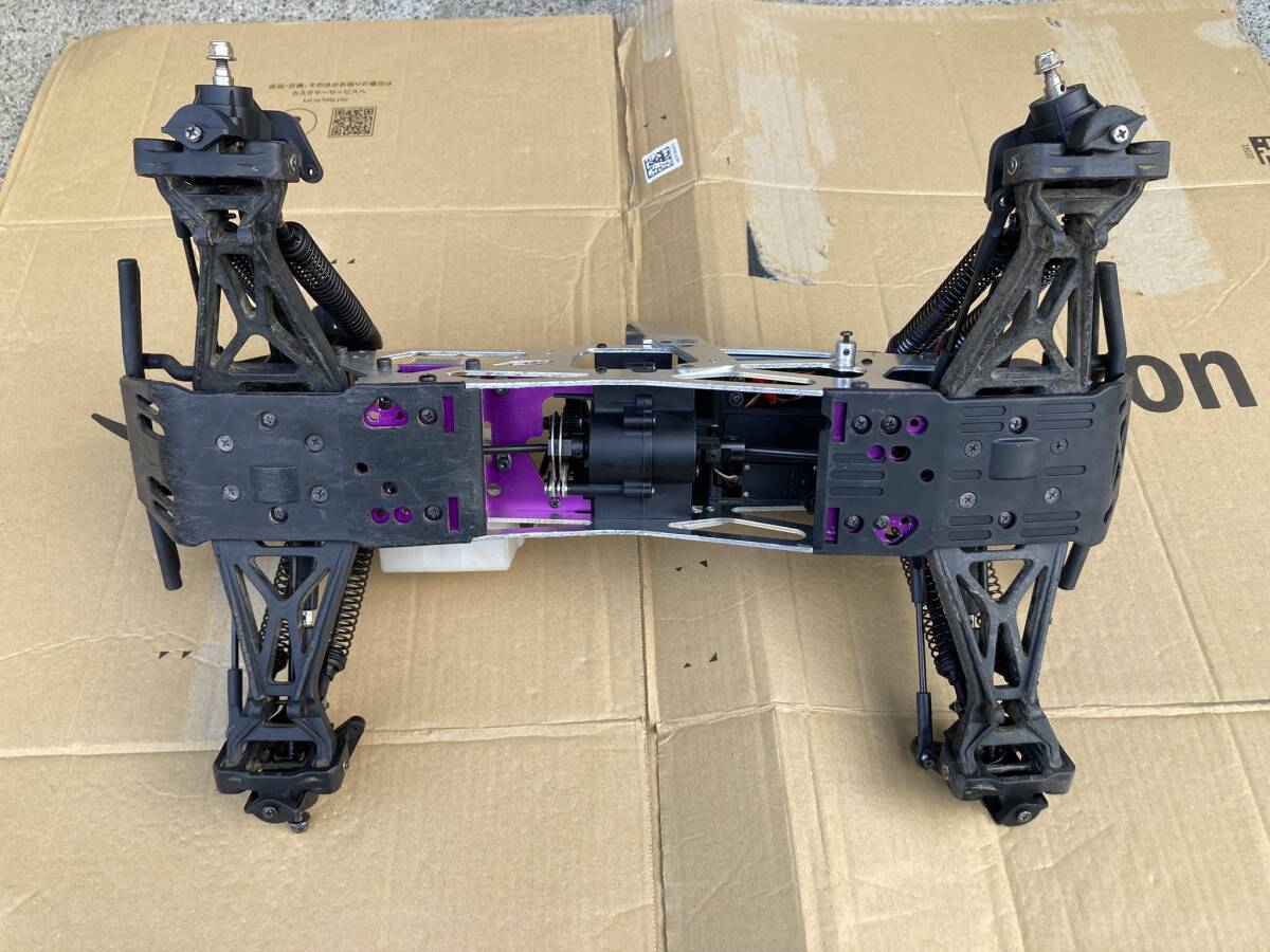 【送料無料】 HPI サベージ エンジン・タイヤ無し_画像3