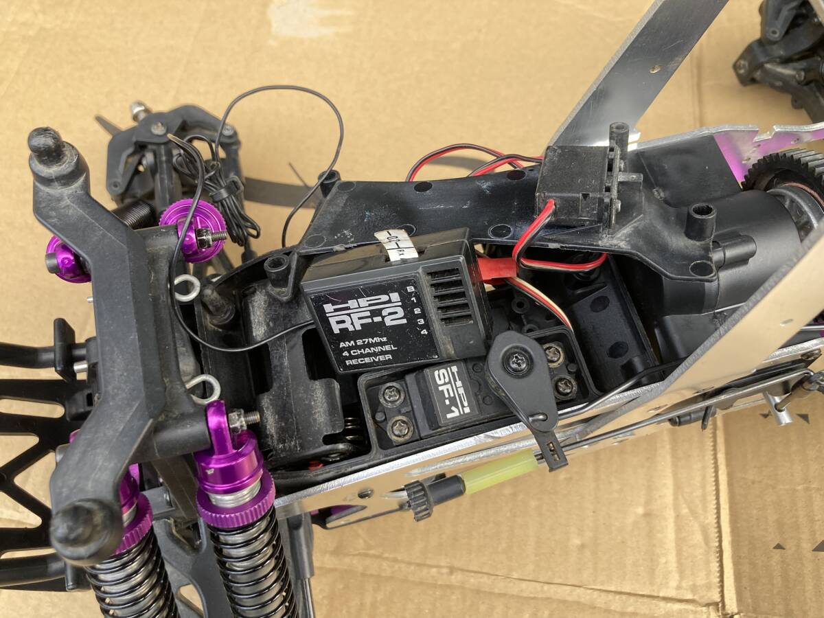 【送料無料】 HPI サベージ エンジン・タイヤ無し_画像6