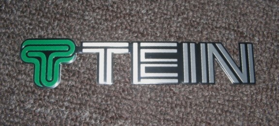 ●テイン製／ 正規・TEIN・アルミエンブレム ／未使用●_画像1