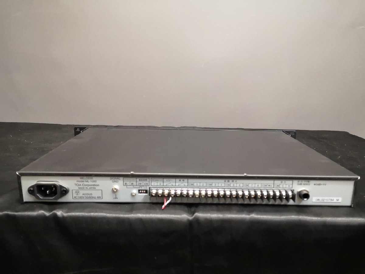 ◆TOA メロディクス ML-1000◆下取歓迎 dd不 m0p10344_画像8