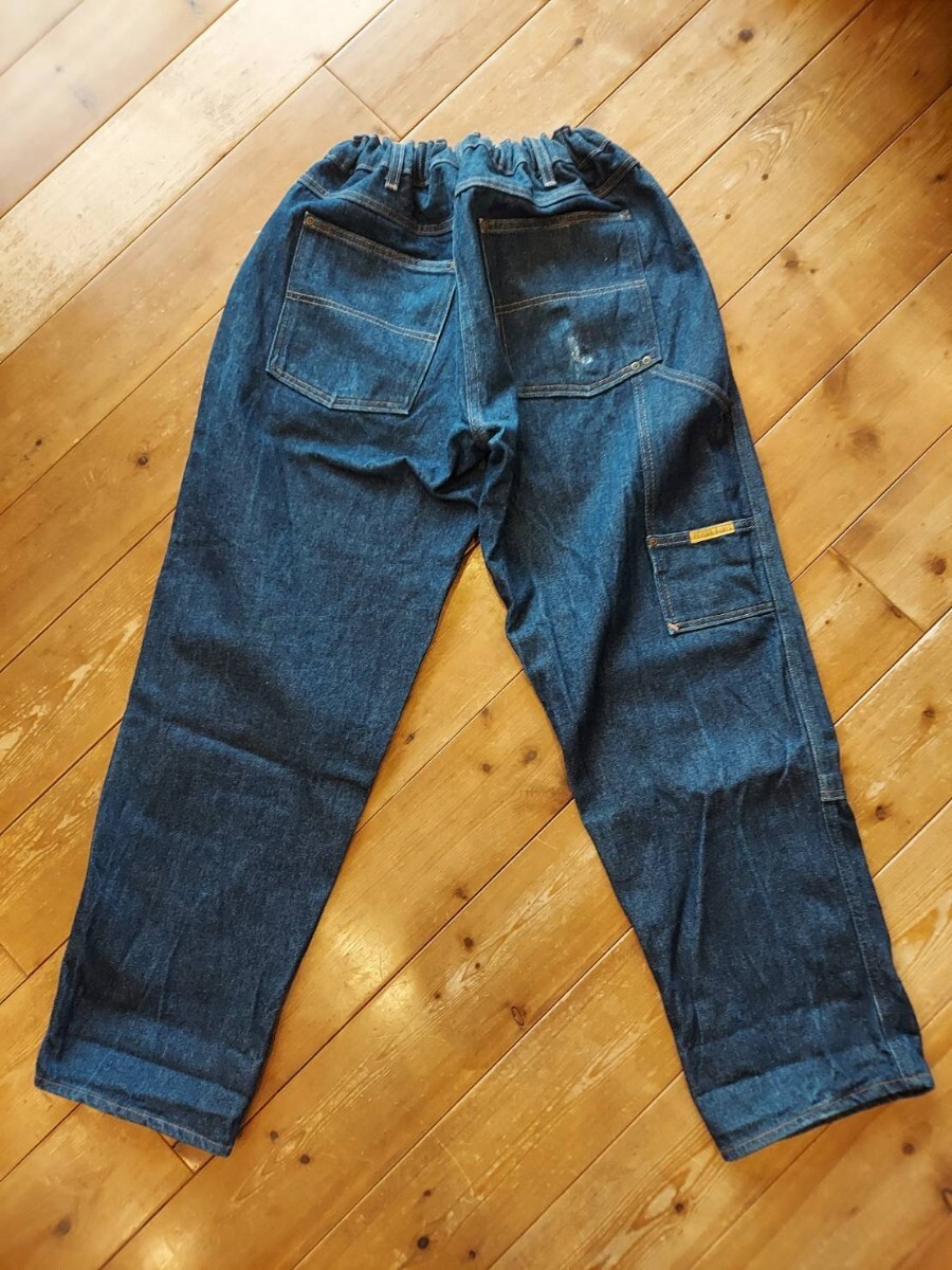 PRISON BLUES プリズンブルース ダブルニー デニムパンツ ペインター リジット Carhartt W32相当(40)L32 _画像2