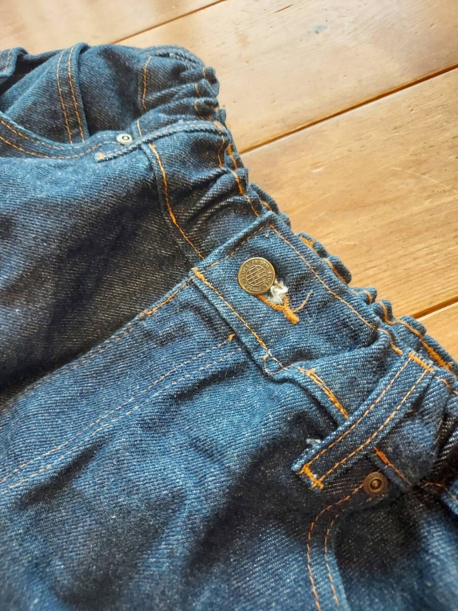PRISON BLUES プリズンブルース ダブルニー デニムパンツ ペインター リジット Carhartt W32相当(40)L32 _画像7