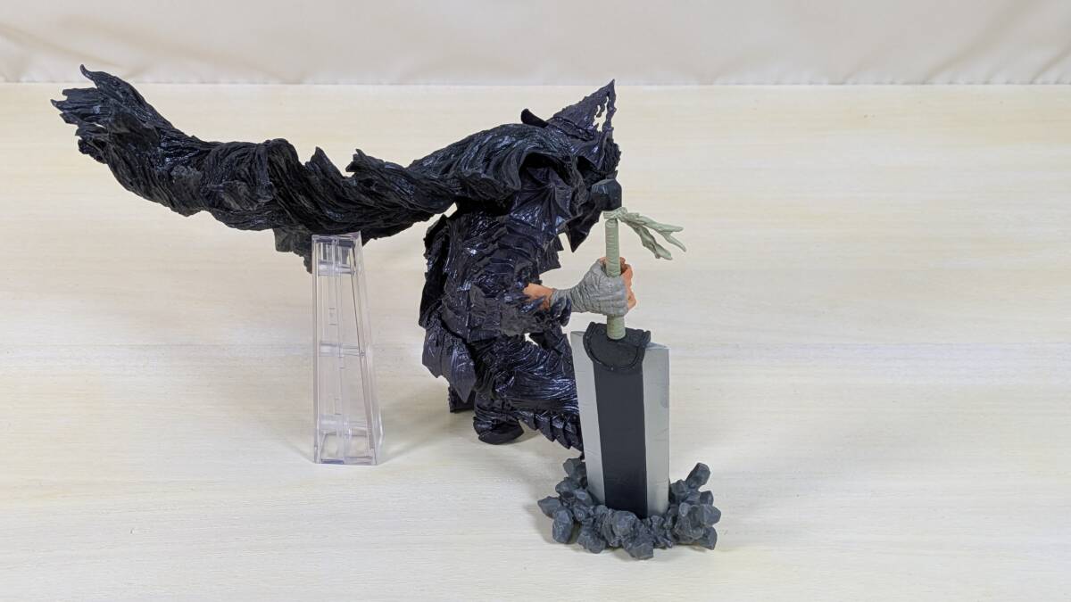 【2点セット】 ガッツ 髑髏の騎士　一番くじ ベルセルク 反撃の誓い MASTERLISE A賞 B賞 　43-13-1115_画像6