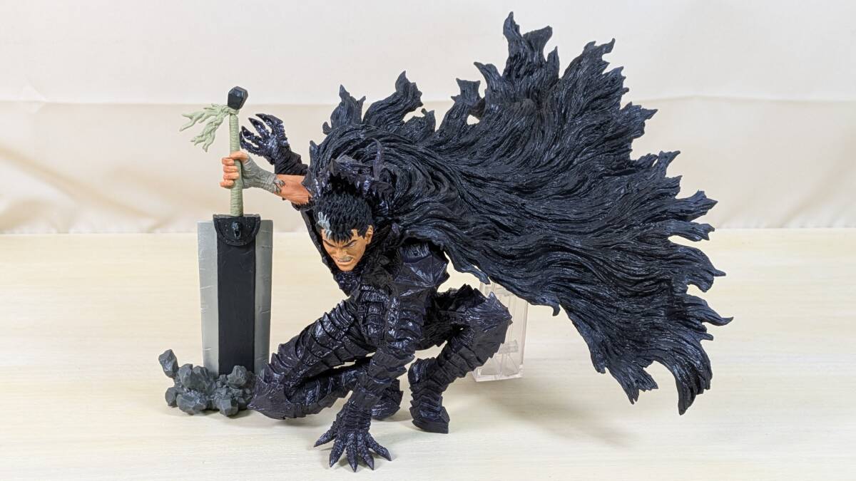 【2点セット】 ガッツ 髑髏の騎士　一番くじ ベルセルク 反撃の誓い MASTERLISE A賞 B賞 　43-13-1115_画像3