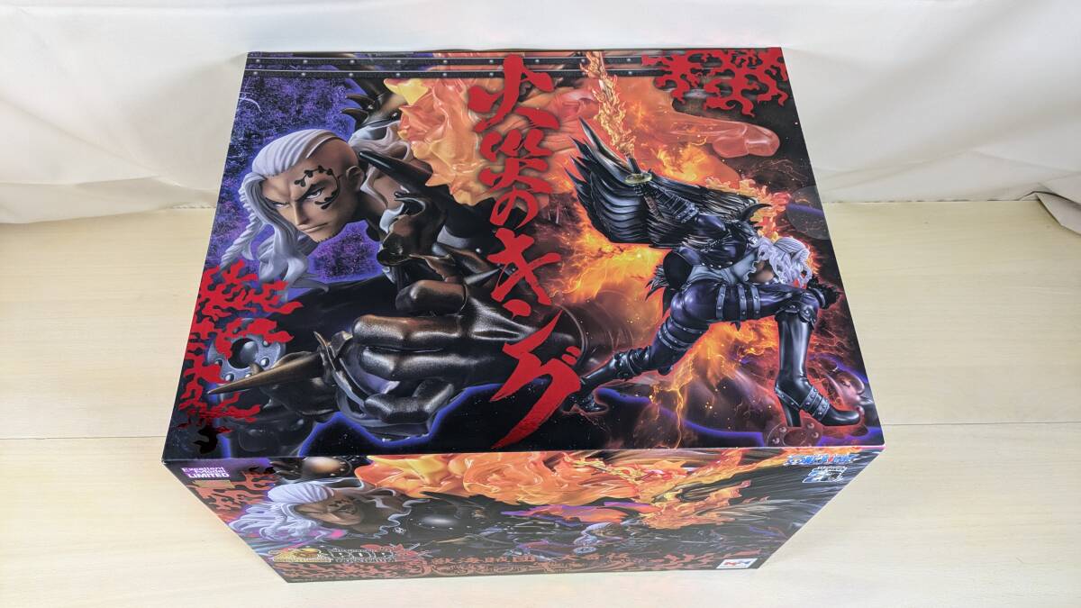 【未開封】 Portrait.Of.Pirates ワンピース “WA-MAXIMUM” 百獣海賊団 大看板 “火災のキング” フィギュア　43-20-1115_画像5