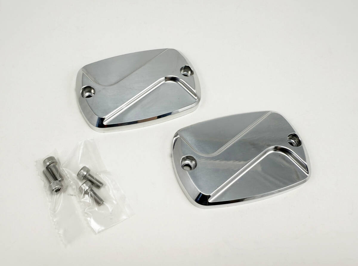 キタコ　アルミマスターシリンダーキャップ　マグザム　グランドマジェスティ250/400　Tマックス　2個1セット(左右共通)　送料無料_画像1