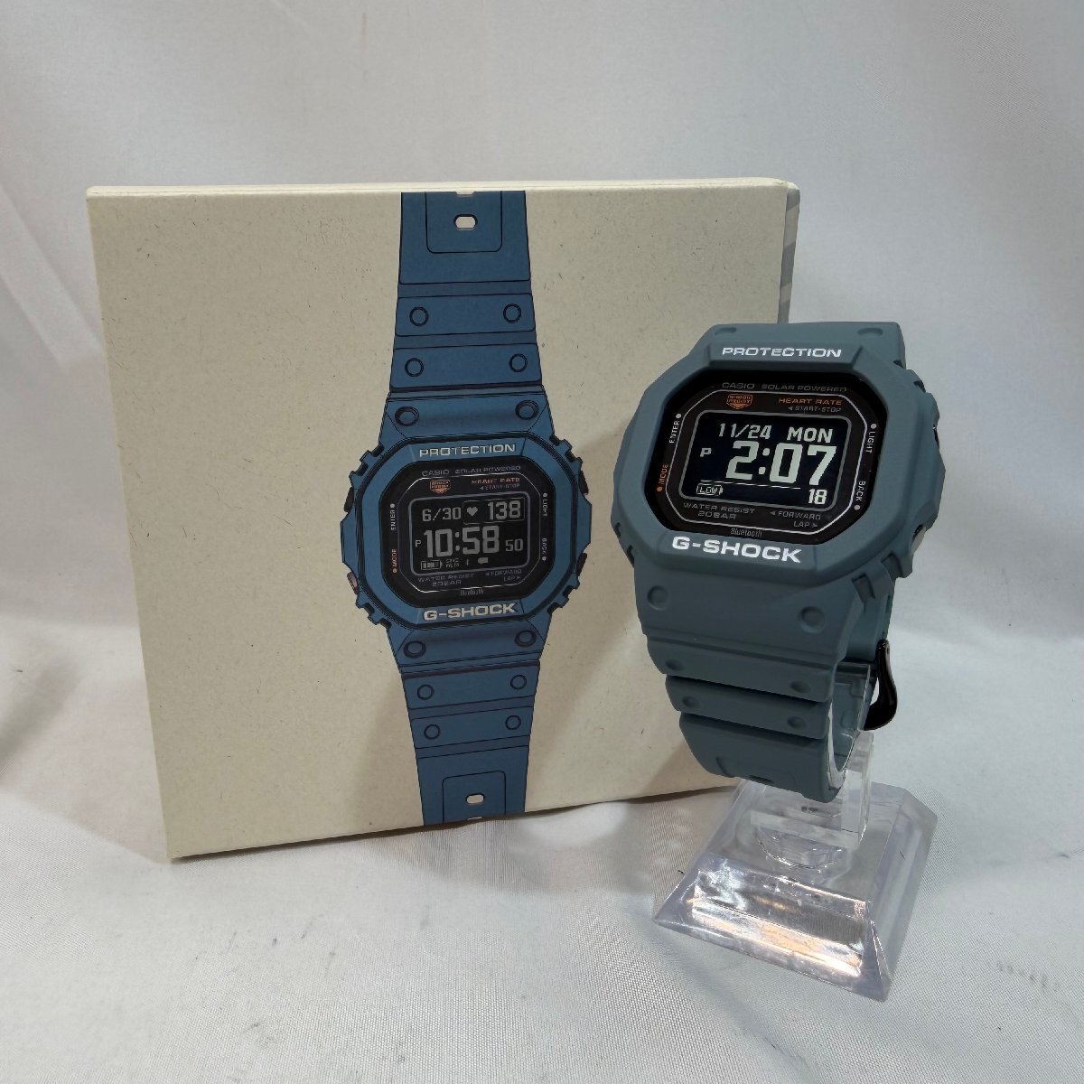 ◆A899 CASIO G-SHOCK G-SQUAD 5600 SERIES DW-H5600-2JR【美品】_画像8