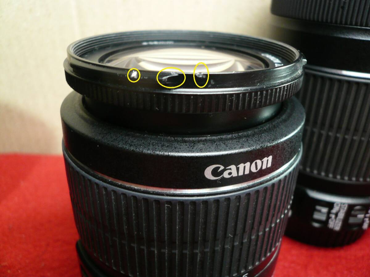 CANON EOS Kiss X5 ( примерно 1800 десять тысяч пикселей )+ двойной IS zoom (55mmISⅡ+250mmISⅡ). б/у товар (5498 Schott ) все, получен . сразу можно использовать 