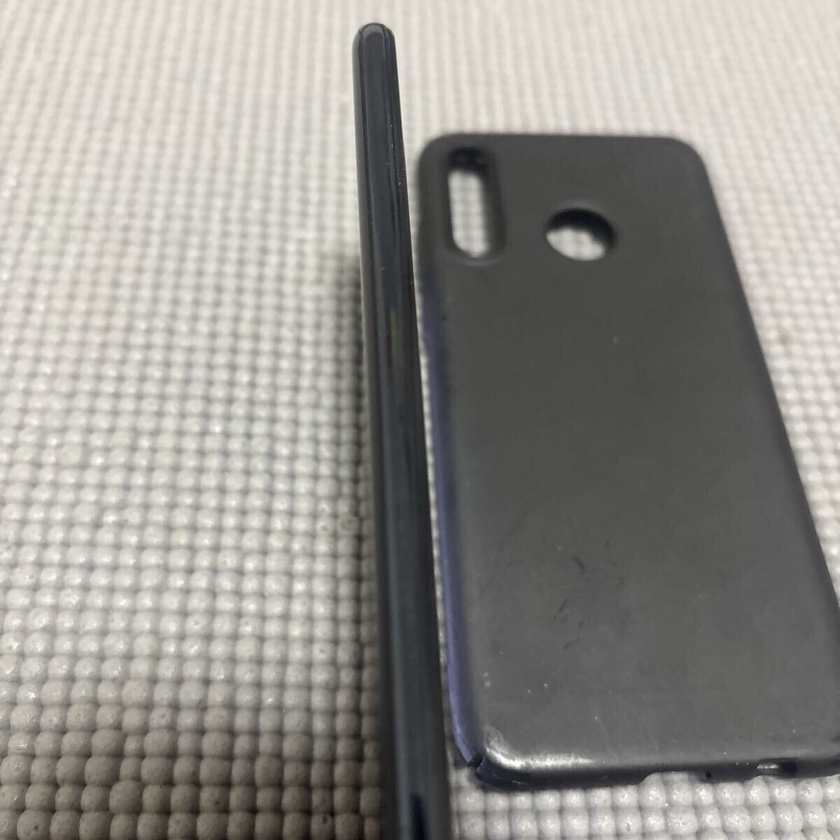 Huawei P30 lite 黒色　ケース付き　p30 本体_画像5