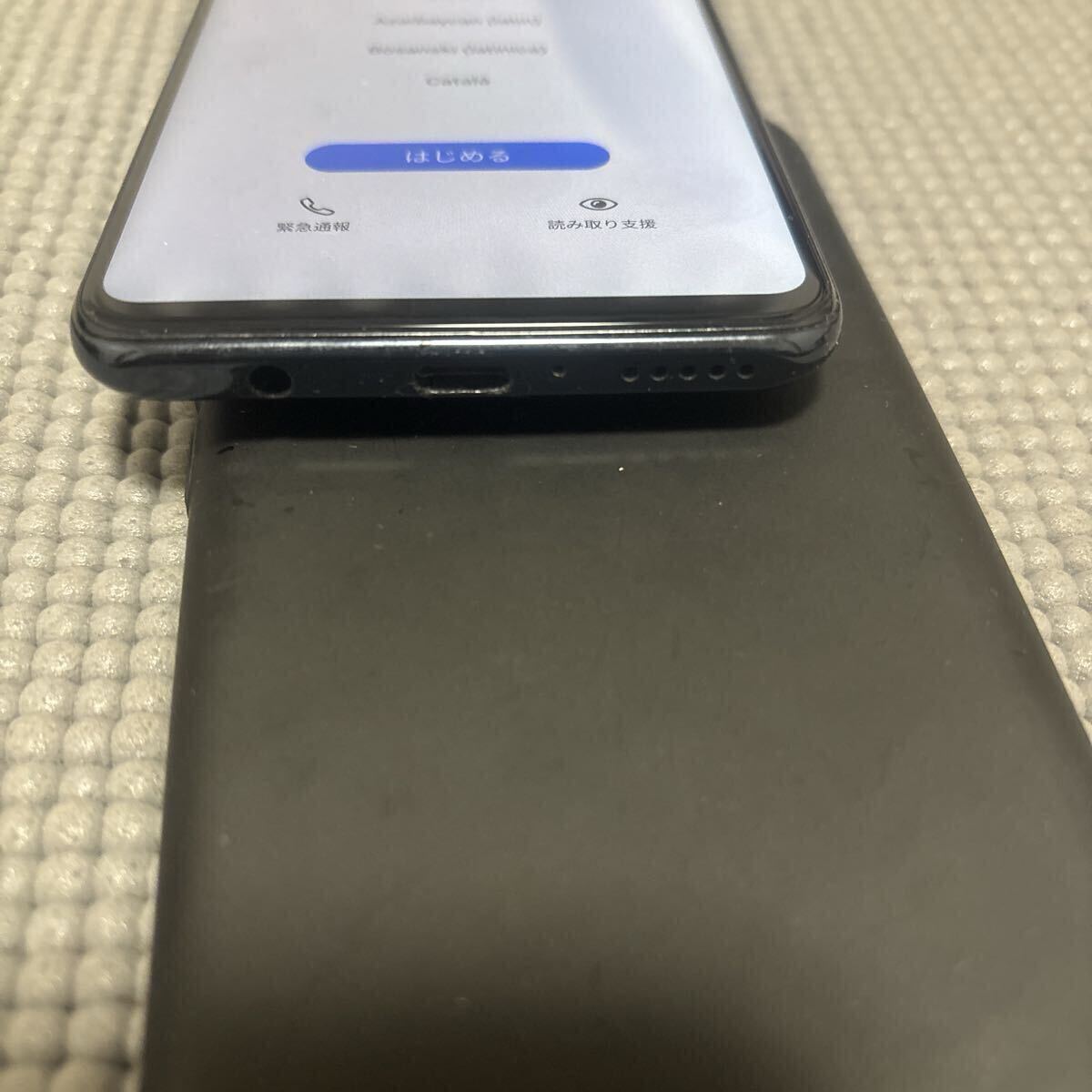 Huawei P30 lite 黒色　ケース付き　p30 本体_画像7