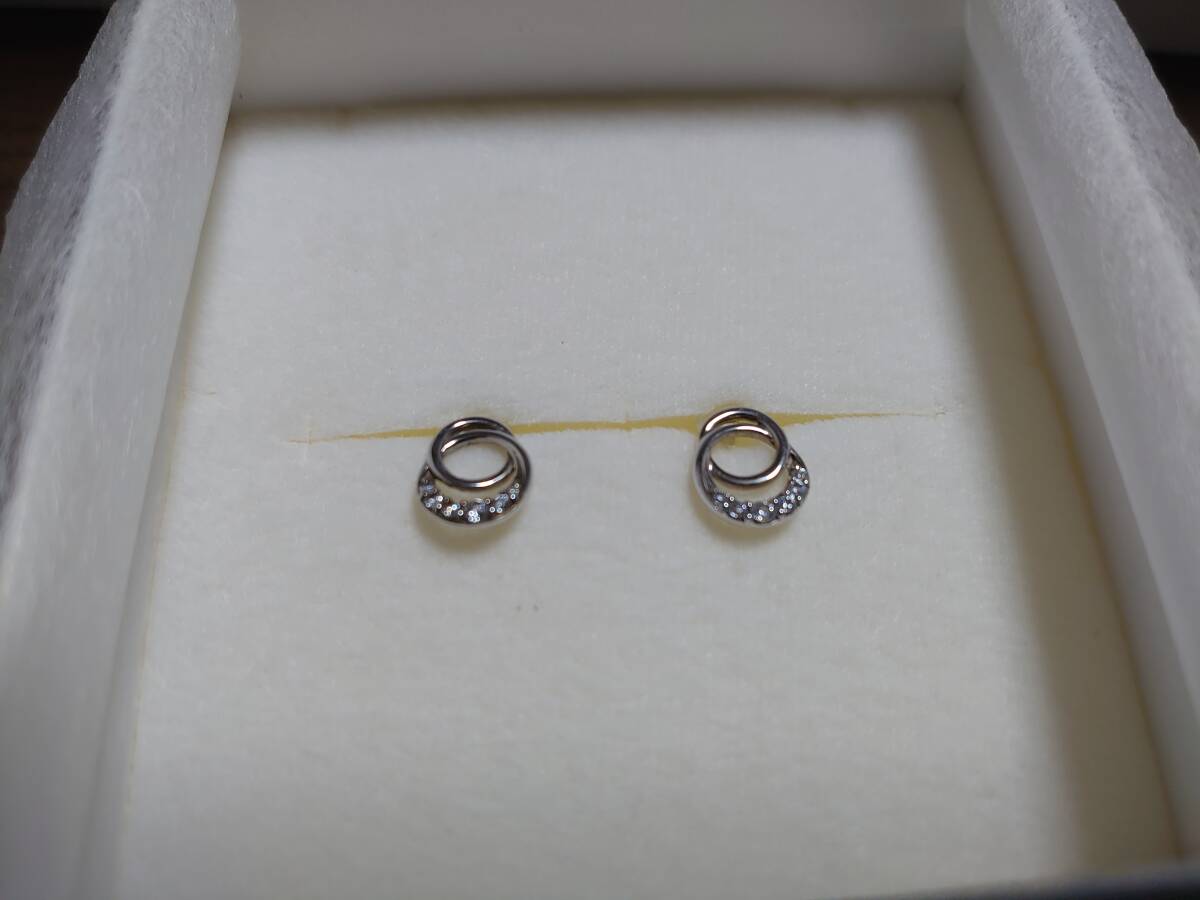 Pinky&Dianne ジルコニアピアス ピンキー&ダイアン_画像2