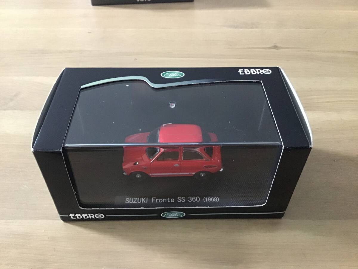 1/43 エブロ　・　スズキ　フロンテ　SS 360 1968年　赤_画像1