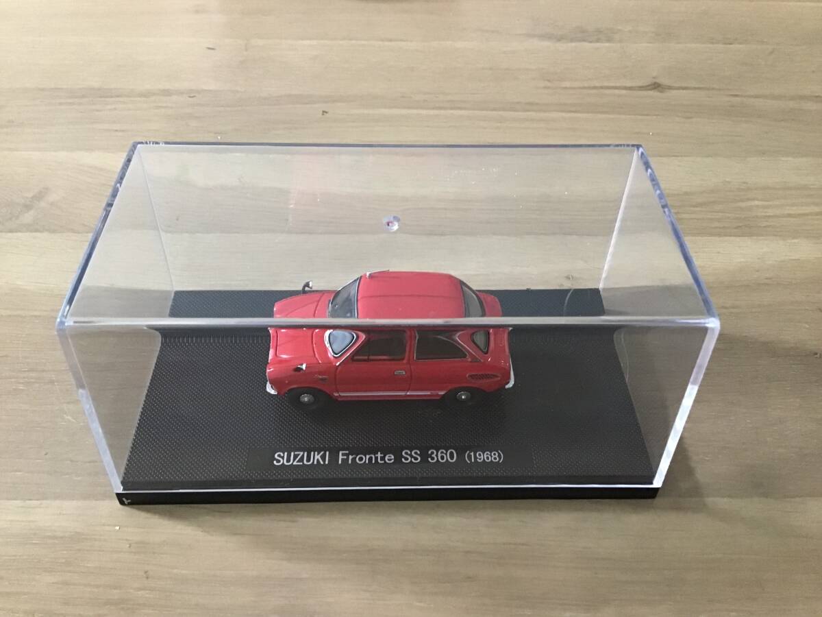 1/43 エブロ　・　スズキ　フロンテ　SS 360 1968年　赤_画像3