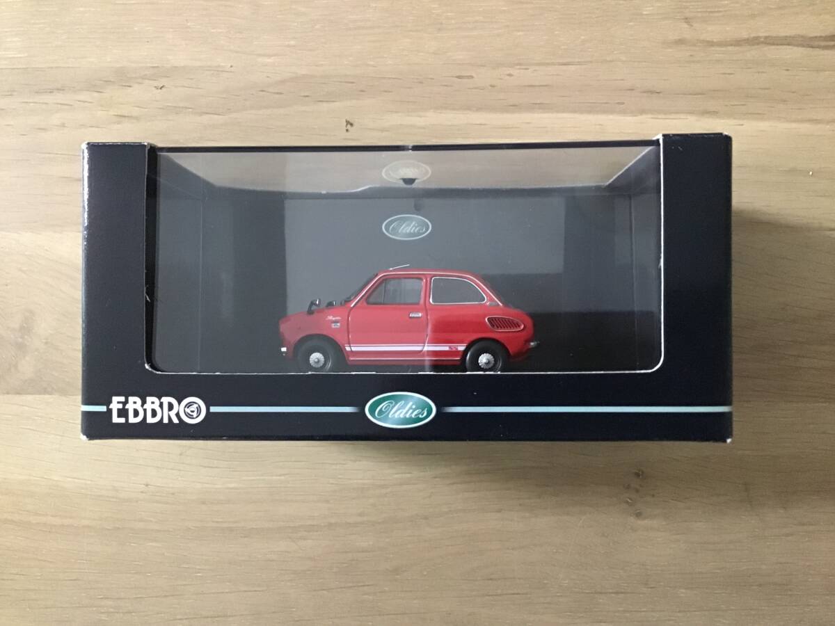 1/43 エブロ　・　スズキ　フロンテ　SS 360 1968年　赤_画像2