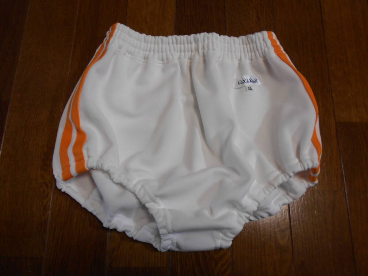 ARAKAWAのオレンジライン入りホワイトブルマー（LL)_画像1