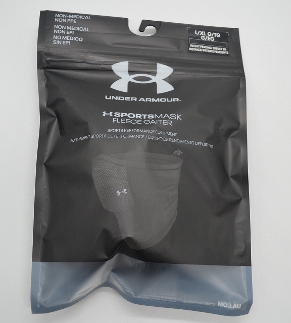 ★【UNDER ARMOUR アンダーアーマー】SPORTSMASK FLEECE GAITER ISO-CHILL スポーツマスク 1369735-001 L/XLサイズ_画像1