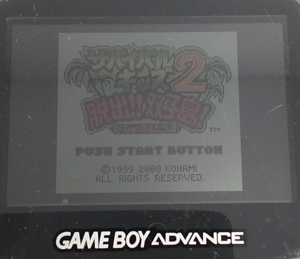 ゲームボーイ サバイバルキッズ2 脱出!!双子島!　※起動のみ確認　箱傷み等あり【D-07】_画像6