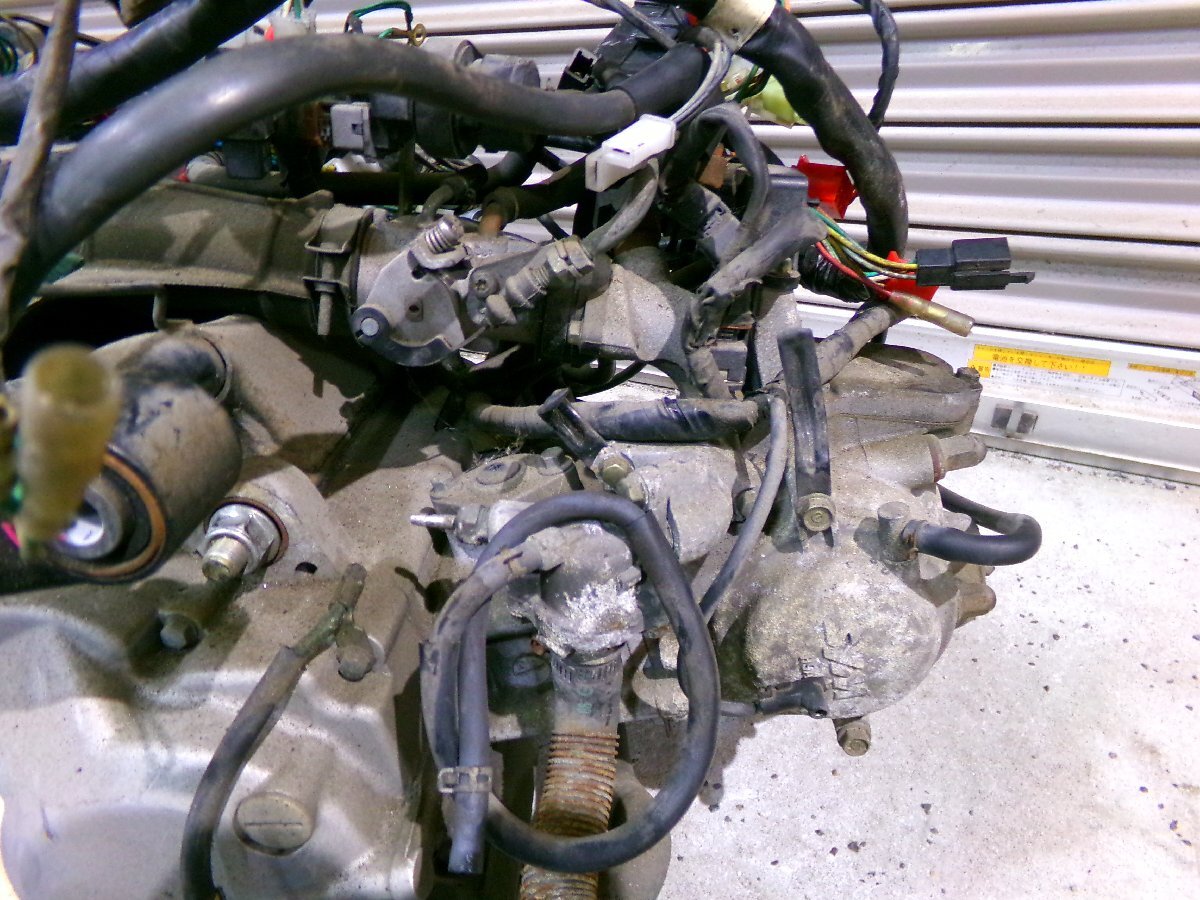 SYM X`PRO RV125EFI クランキングOKエンジン&ハーネス&スロットルボディ廻り/11_画像5