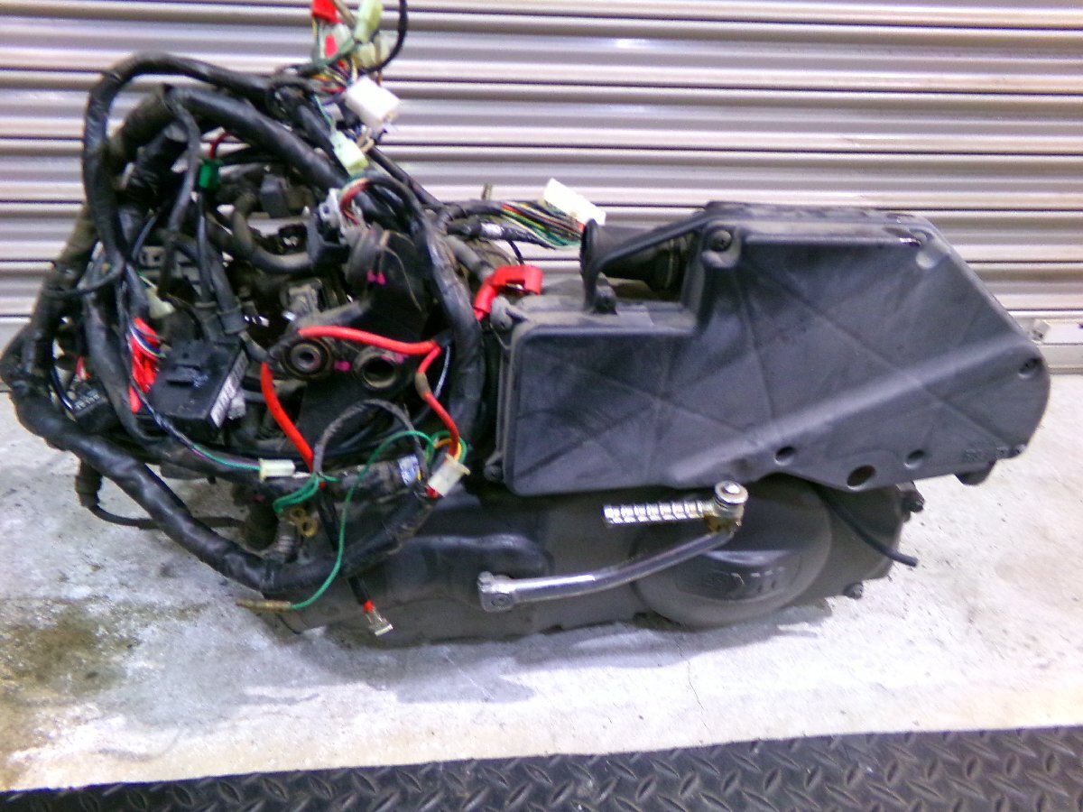 SYM X`PRO RV125EFI クランキングOKエンジン&ハーネス&スロットルボディ廻り/11_画像1