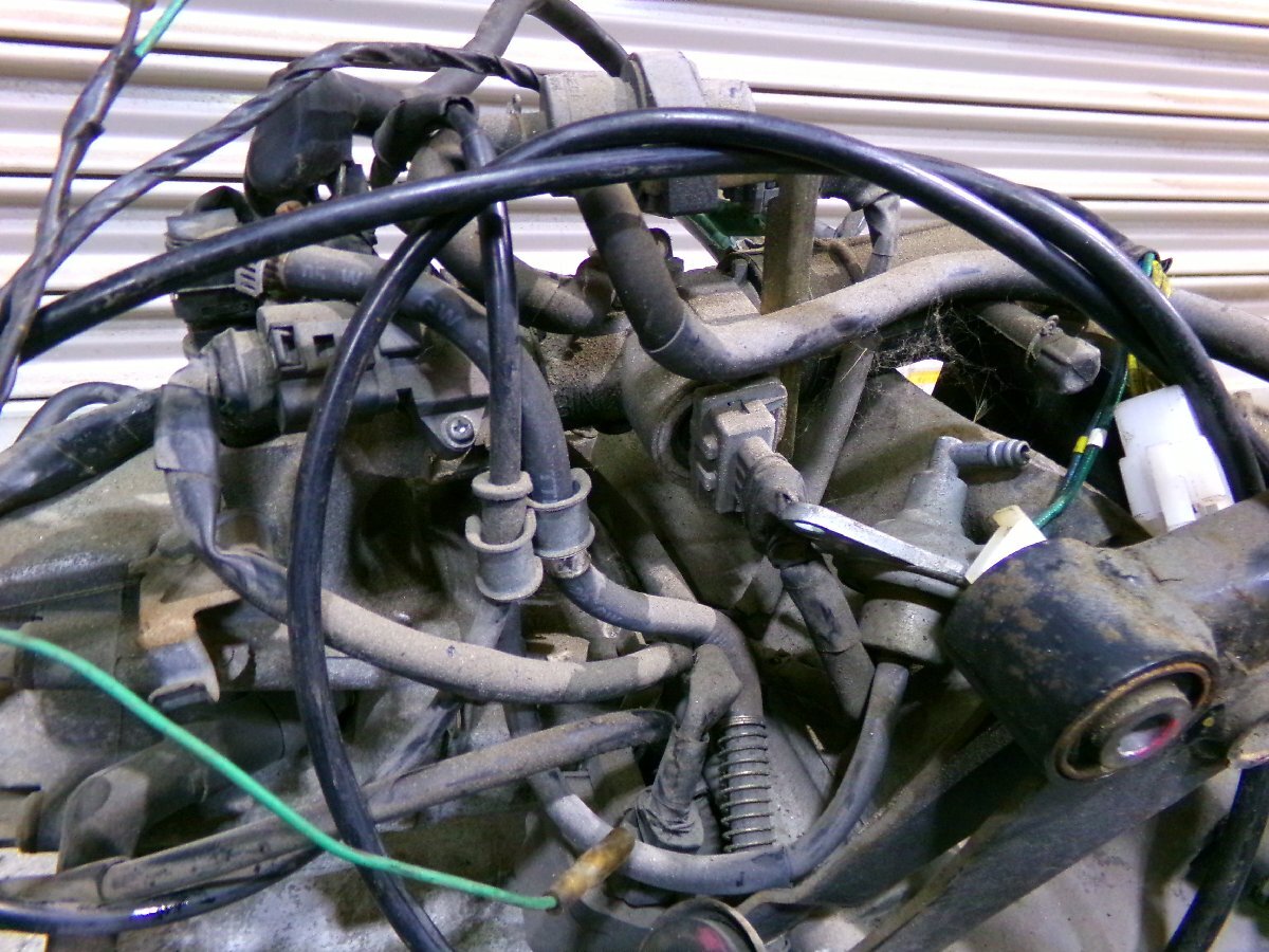 SYM X`PRO RV125EFI クランキングOKエンジン&ハーネス&スロットルボディ廻り/11_画像3