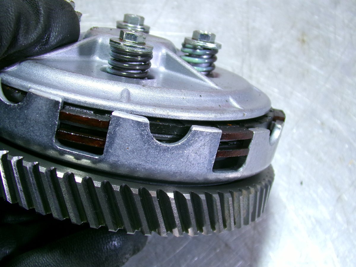 ヤマハ YB50 F5B-エンジン/クラッチ廻りハウジング/6V/11_画像2