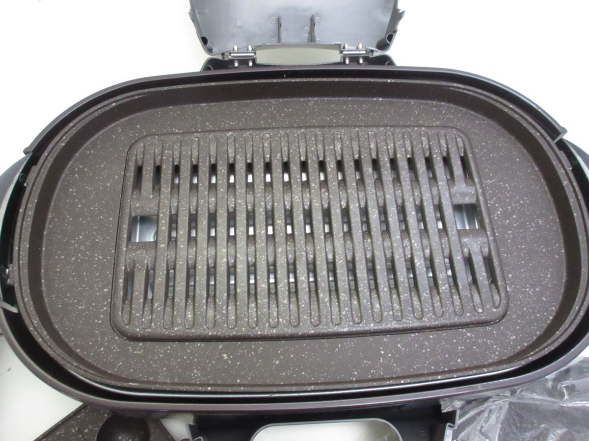 B2031-N41-3518 Panasonic パナソニック NF-WM3-S ホットプレート シルバー 2013年製 現状品1@名古屋_画像2