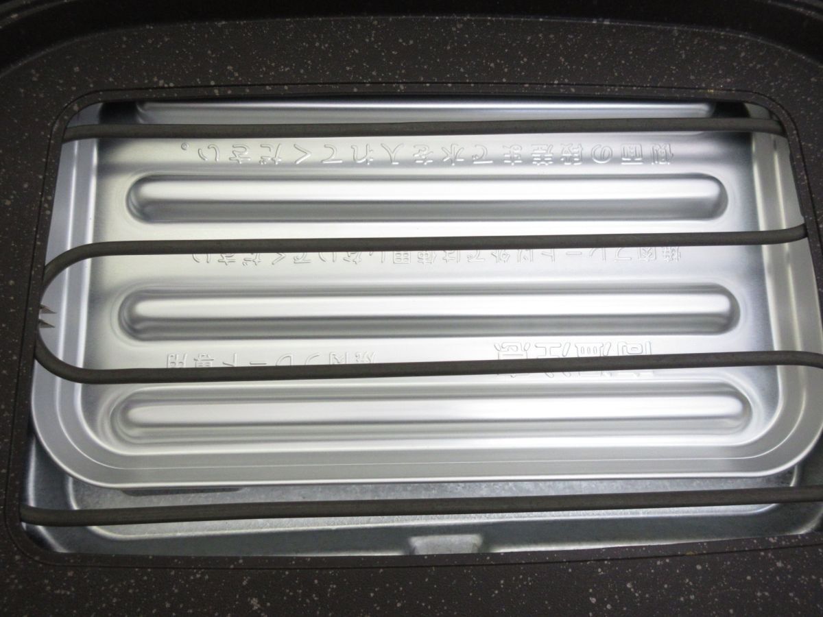 B2031-N41-3518 Panasonic パナソニック NF-WM3-S ホットプレート シルバー 2013年製 現状品1@名古屋_画像3