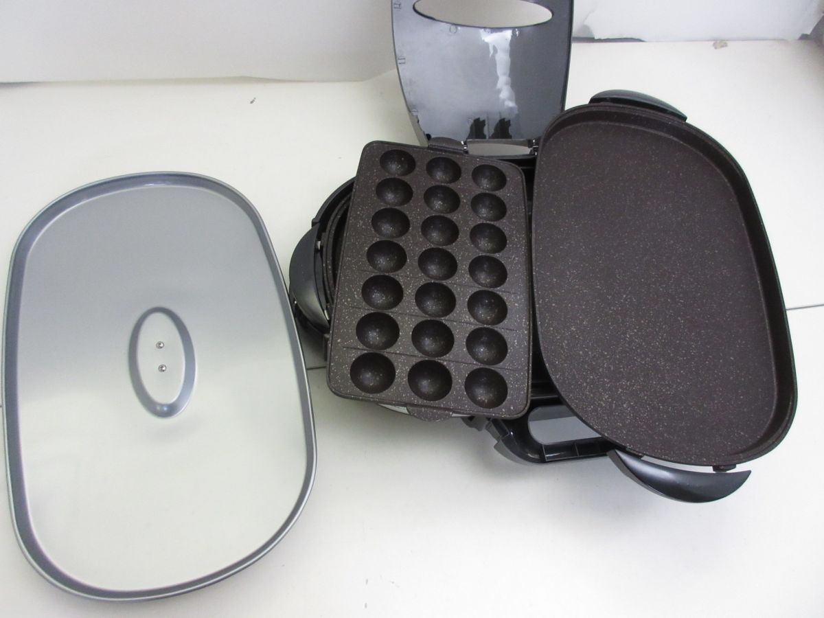 B2031-N41-3518 Panasonic パナソニック NF-WM3-S ホットプレート シルバー 2013年製 現状品1@名古屋_画像5