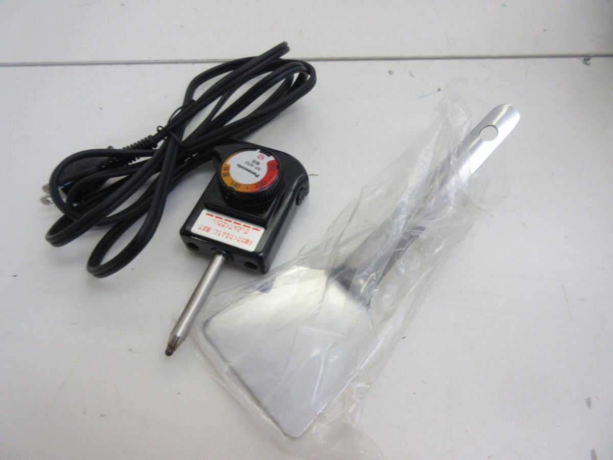 B2031-N41-3518 Panasonic パナソニック NF-WM3-S ホットプレート シルバー 2013年製 現状品1@名古屋_画像8