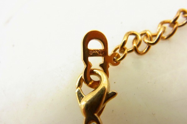 C289-J39-497* Christian Dior Dior колье аксессуары текущее состояние товар ①*