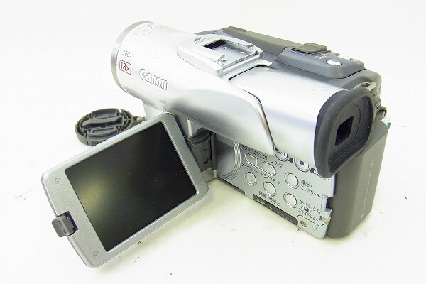 D049-Y40C-122 CANON キヤノン DM-FV M100 ビデオカメラ 現状品③_画像4