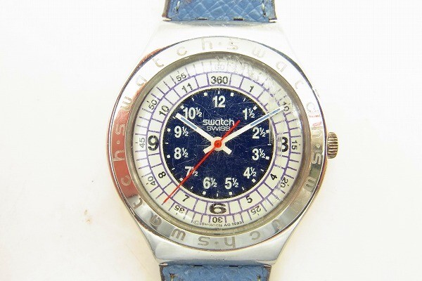 D109-Y37-2620◎ SWATCH スウォッチ メンズ クォーツ 腕時計 現状品③◎_画像1