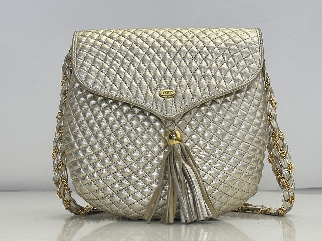 B2325-N44-393 BALLY バリー レザー ショルダーバッグ 現状品3_画像2