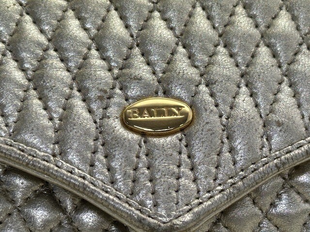 B2325-N44-393 BALLY バリー レザー ショルダーバッグ 現状品3_画像3