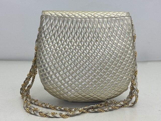 B2325-N44-393 BALLY バリー レザー ショルダーバッグ 現状品3_画像4